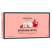 Load image into Gallery viewer, Chrisanthidis - Kourabie Pomegranate Bites with Almonds - 270g