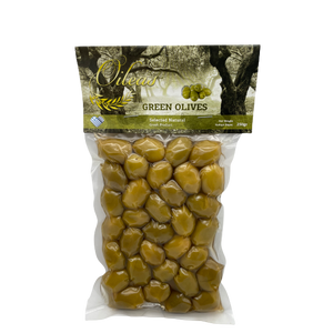 Oileas - Green Olives (with pit) - 250g