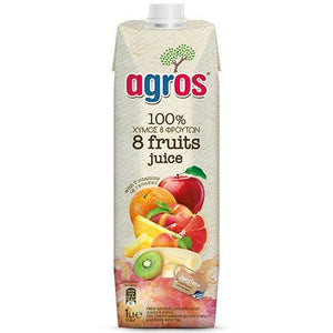 Agros - 8 Fruits Juice - 1lt