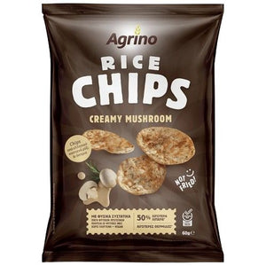 Agrino - Rice Chips Creamy Mushrooms - 60g