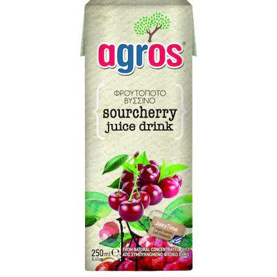 Agros - 100% Sour Cherry Juice - 250ml