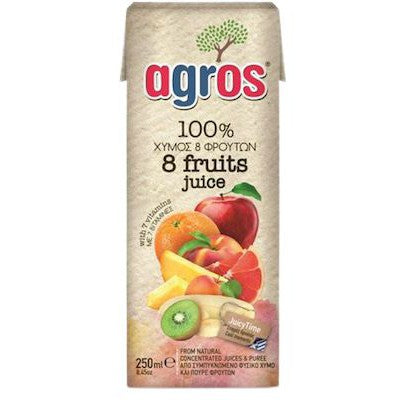 Agros - 8 Fruits Juice - 250ml
