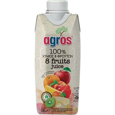 Agros - 8 Fruits Juice - 330ml