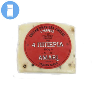 Amari - 4 Pepper Graviera Cheese from Crete - 150g