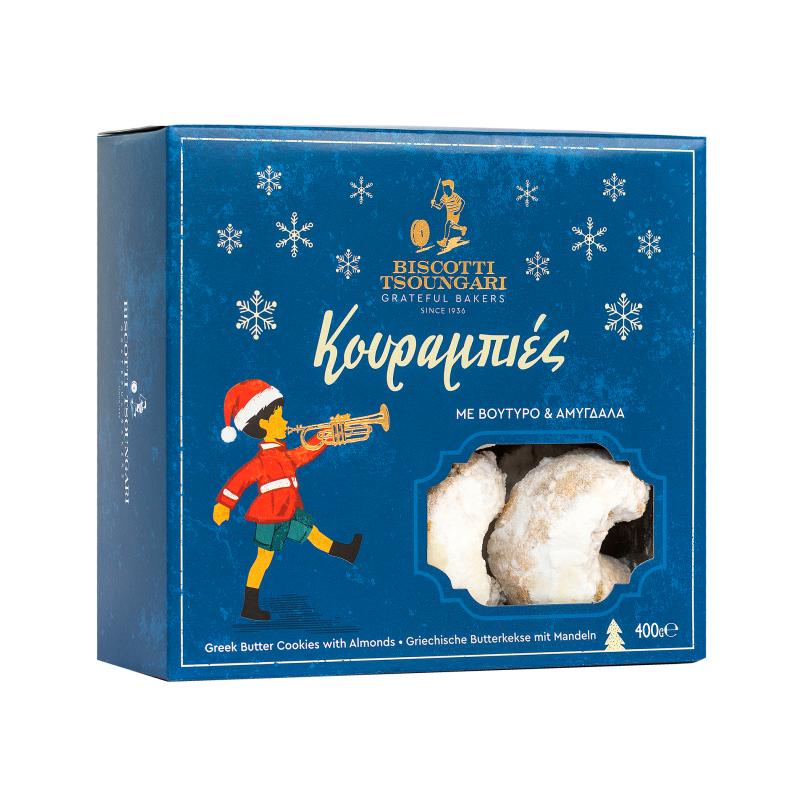 Biscotti - Kourabie with Almonds & Butter - 400g