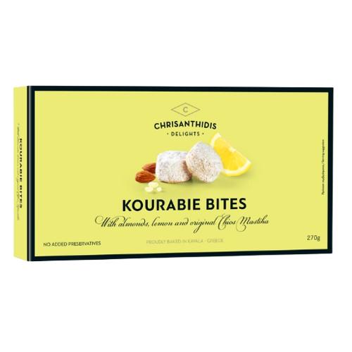 Chrisanthidis - Kourabie Lemon Bites w/ Almonds & Chios Mastiha - 270g ...