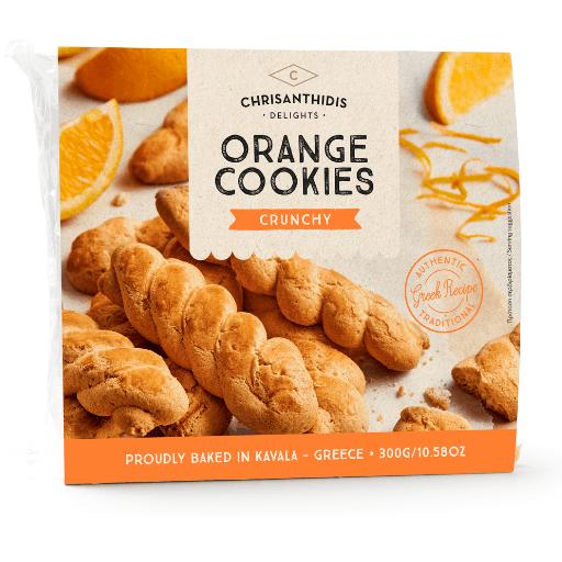 Chrisanthidis - Orange Cookies - 300g