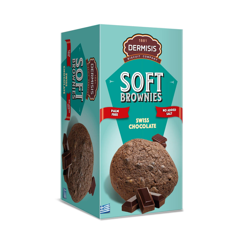 Dermisis - Soft Brownies w/ Swiss Chocolate - 160g