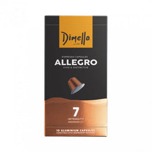 Load image into Gallery viewer, Dimello - Espresso Allegro - 10 capsules
