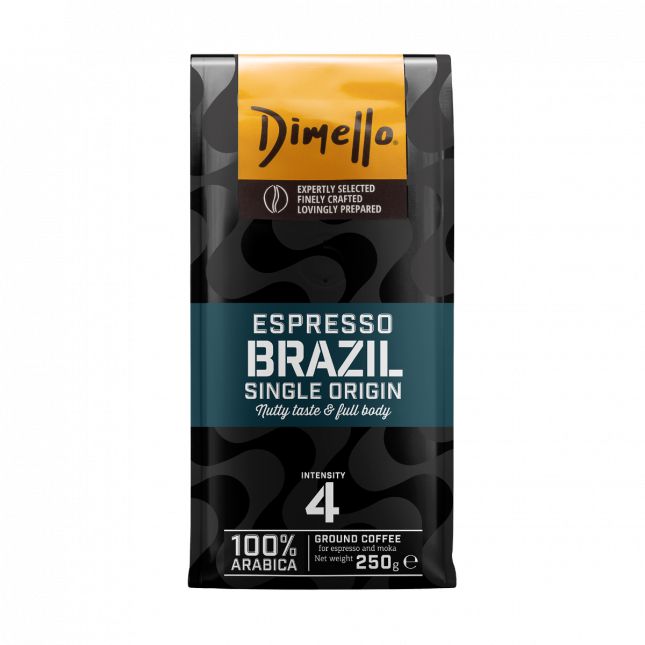 Dimello - Espresso Coffee Brazil (Ground) - 250g