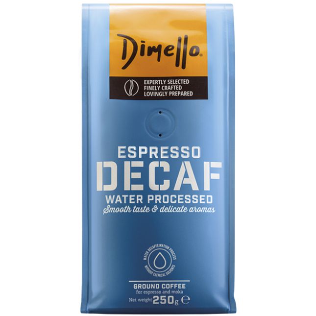 Dimello - Espresso Coffee Decaf (Ground) - 250g