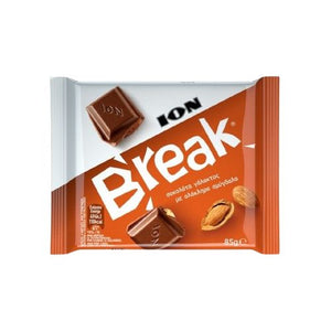 Ion - Break Milk Chocolate with Whole Almonds - 85g