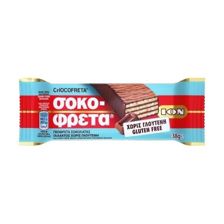 Ion - Sokofreta w/ Milk Chocolate Gluten Free - 38g
