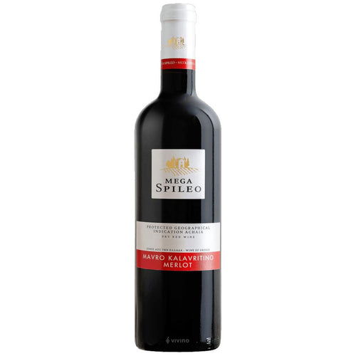 Mega Spileo - Mavro Kalavritino/Merlot PGI Achaia (Red Dry Wine) - 750ml