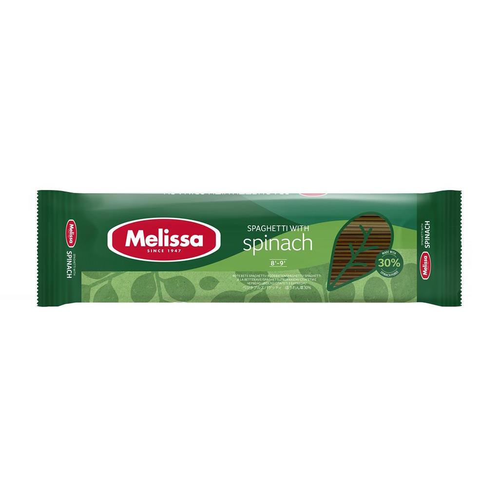 Melissa - Spaghetti with Spinach (Spanaki) - 400g
