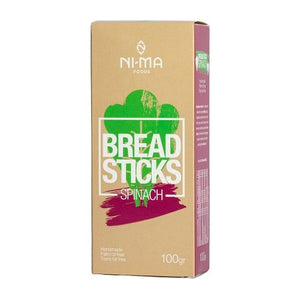 Ni-Ma Foods - Breadsticks w/ Spinach - 100g