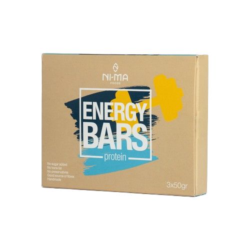 Ni-Ma Foods - Protein Granola Energy Bars (3x50g) - 150g