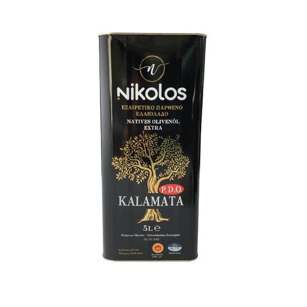 Nikolos - Extra Virgin Olive Oil P.D.O. Kalamata - 5L