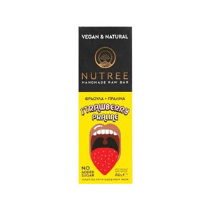 Nutree - Strawberry Praline Raw Bar - 60g