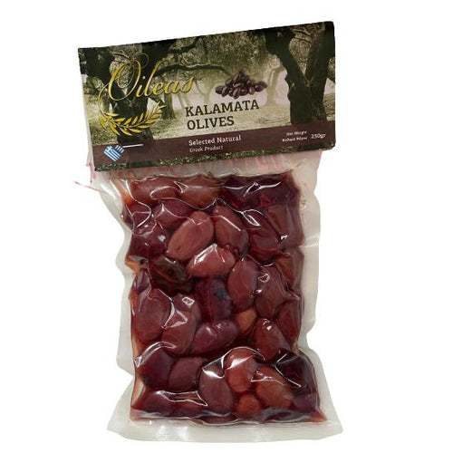 Oileas - Kalamata Olives (with pit) - 250g