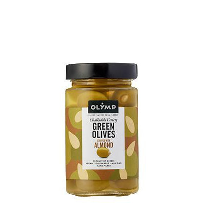 Olymp - Green Olives Stuffed with Almond - 320g