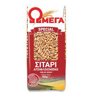 Omega - Husked Wheat (Apofloiwmeno Sitari) - 500g