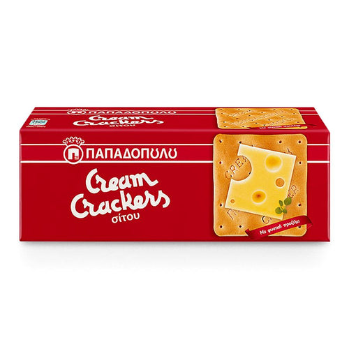 Papadopoulou - Cream Crackers Wheat (Sitou) - 215g