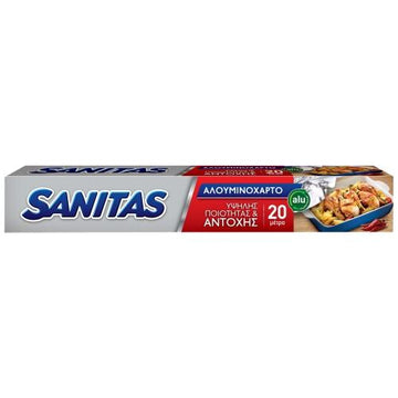 Sanitas - Aluminium Foil - 20m
