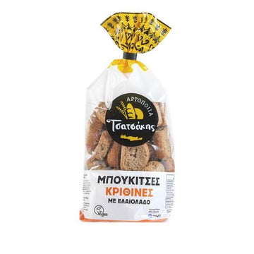 Tsatsakis - Barley Bites w/ Olive Oil - 400g