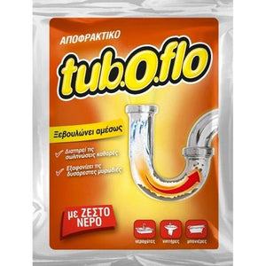 Tuboflo - Drainpipe unclogging powder (hot water) - 60g