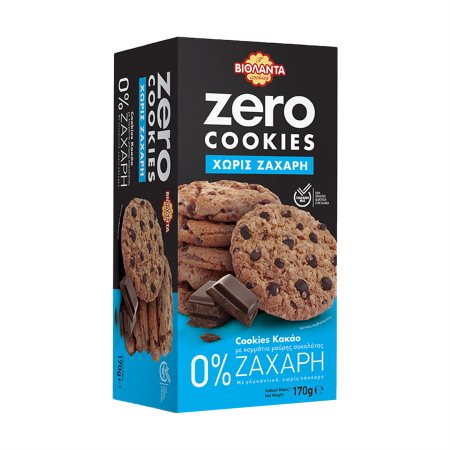 Zero Cookies 0% Suiker (Cacao met chocochips)