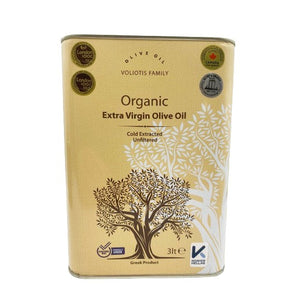 Voliotis Family - Organic Extra Virgin Olive Oil - 3L