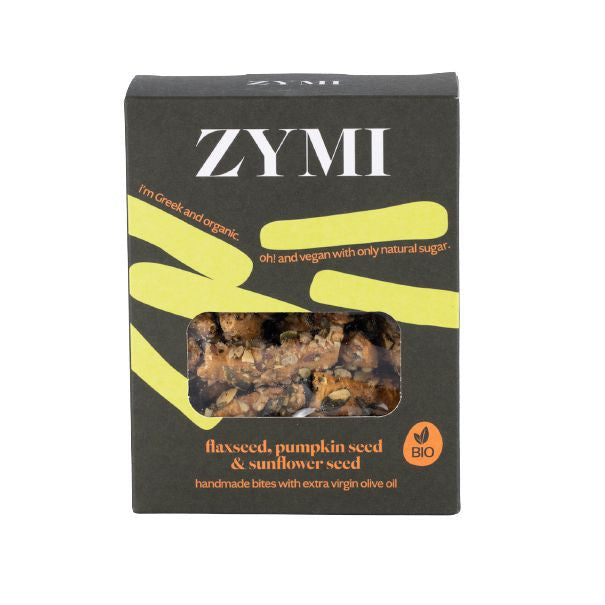 Zymi - Bio Handmade Bites with Flaxseed, Pumkin Seed & Sunflower Seed - 130g