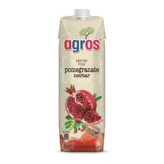 Agros - 100% Granatapfelnektar - 1lt