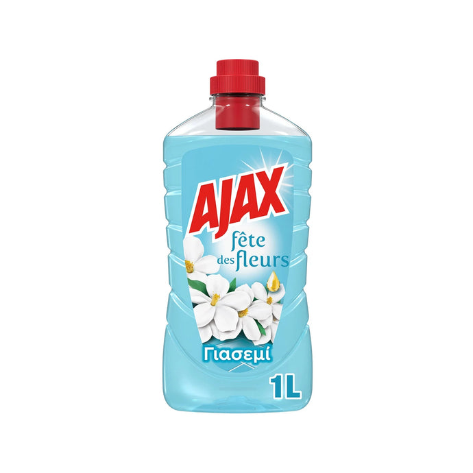 Ajax Floor Cleaning Liquid Jasmine Flowers 1L Bakaliko Buy