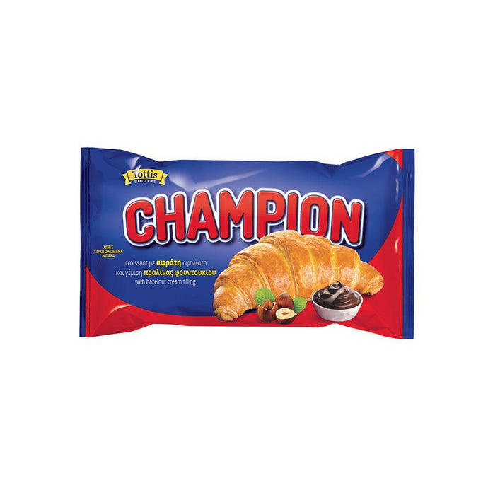 Champion - Croissant with Hazelnut Cream Filling - 70g
