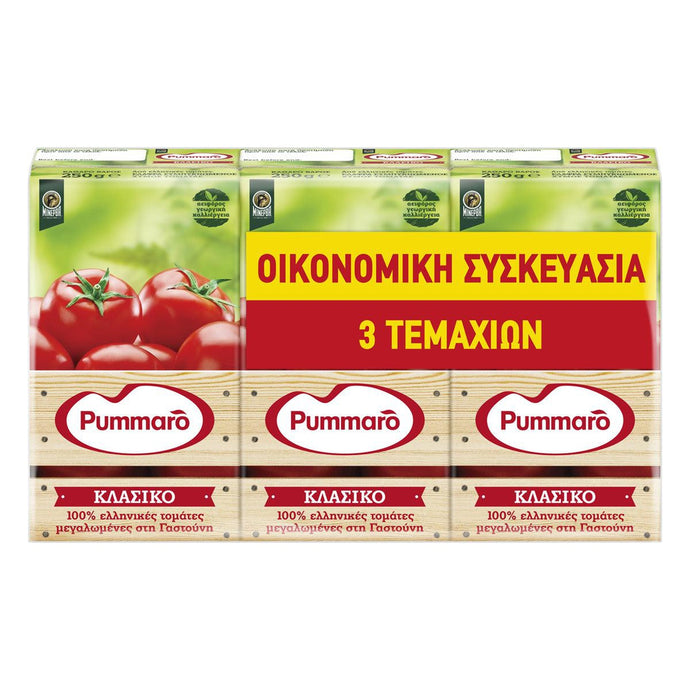 Elais - Pummaro Greek Tomato Sauce Classic - 3 x 250g