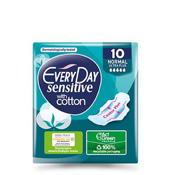Everyday Sensitive Cotton - Normal - 10pcs