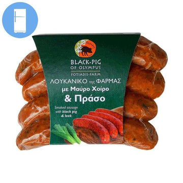 Farma Fotiadi - Wild Boar Smoked Sausage & Leek - 340g