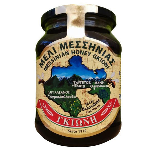 Gkionis - Oak Honey from Messinia (Velanidias) - 950g