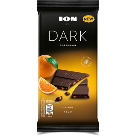 Ion - Dark Chocolate with Orange - 90g