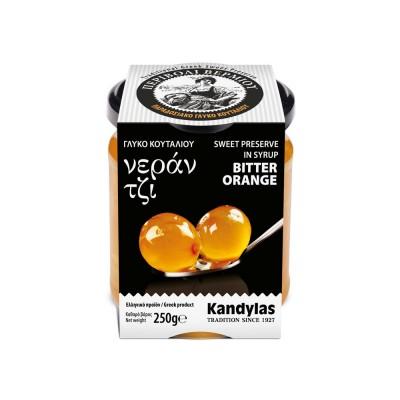 Kandylas - Traditional 'Spoon Sweet' Bitter Orange (Nerantzi) - 250g