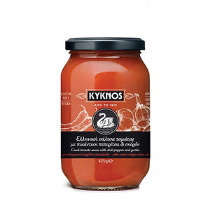 Kyknos - Tomato Chilli Pepper & Garlic Pasta Sauce - 425g