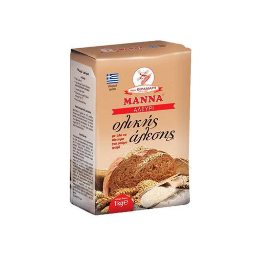 Manna - Whole Wheat Flour - 1kg