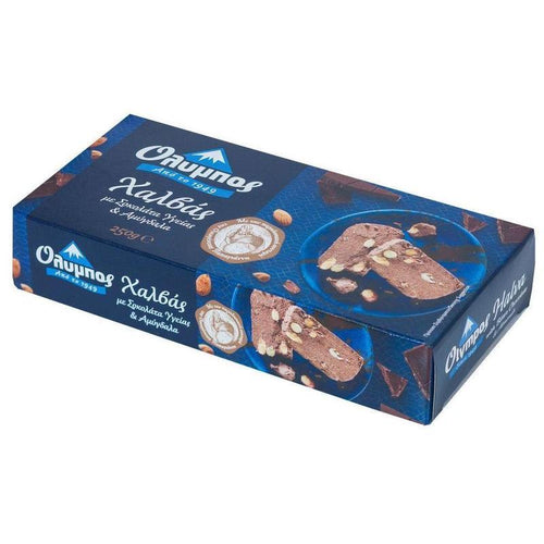 Olympos - Halva Bitter Chocolate And Almonds - 250g