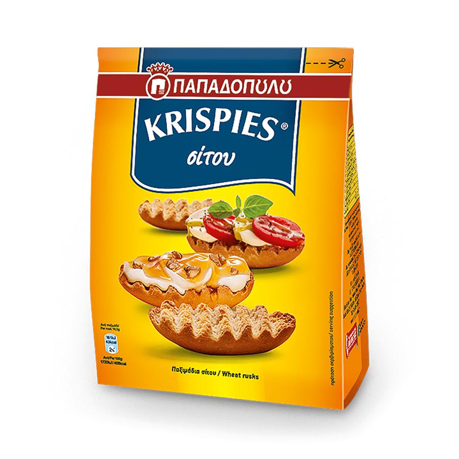 Papadopoulou - Krispies Wheat Rusks - 200g