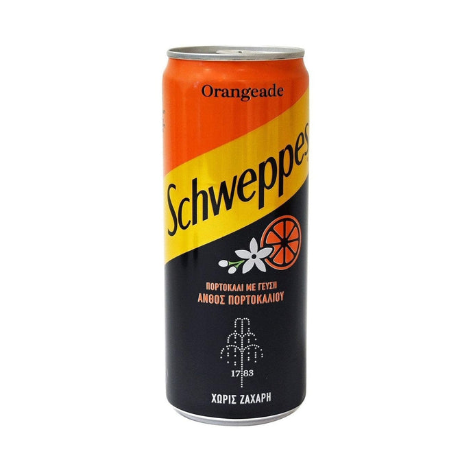 Schweppes - Orangeade with Orange blossom flavour (No Sugar) - 330ml
