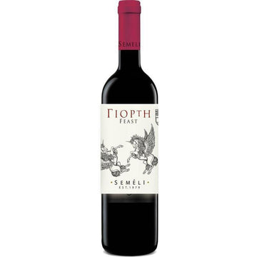 Semeli - Feast (Giorti) Red Dry Wine - 750ml