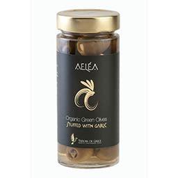 Tresors De Grece - Green Olives with Garlic from Evia - 170g