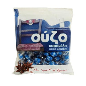 Tulip - Ball Shaped Ouzo Flavored Hard Candies 400g